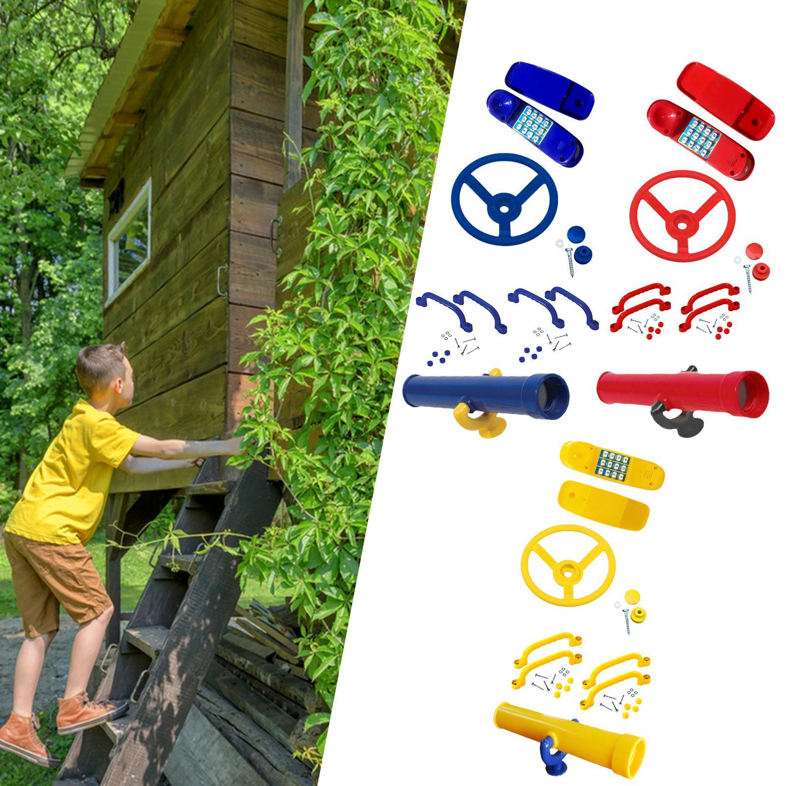Kids Playground Toy Steering W - đánh giá và giá Kids Outdoor Climbing Frame