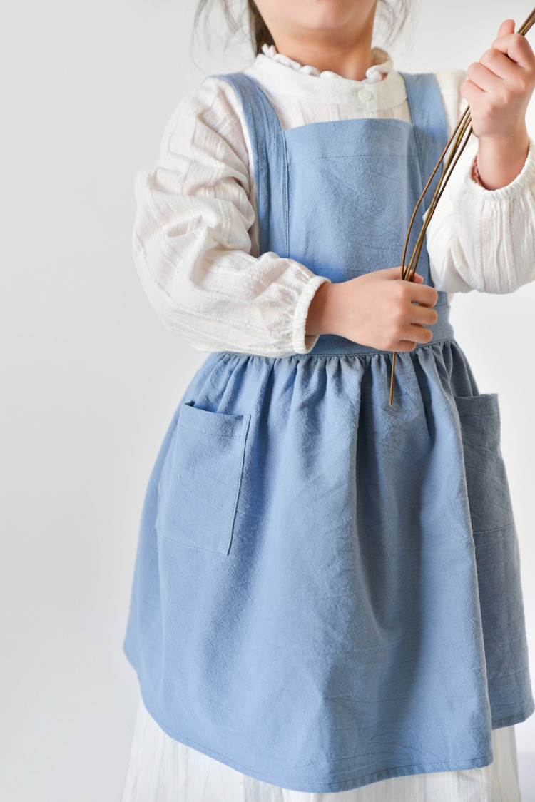 Kids Cotton Apron Dress Parent - đánh giá và giá Kids Outdoor Kitchen Accessories