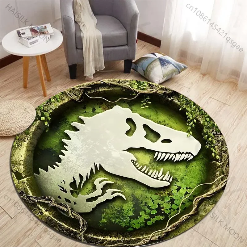 HD 3D Dinosaur Print Round Rug - đánh giá và giá Kids Outdoor Area