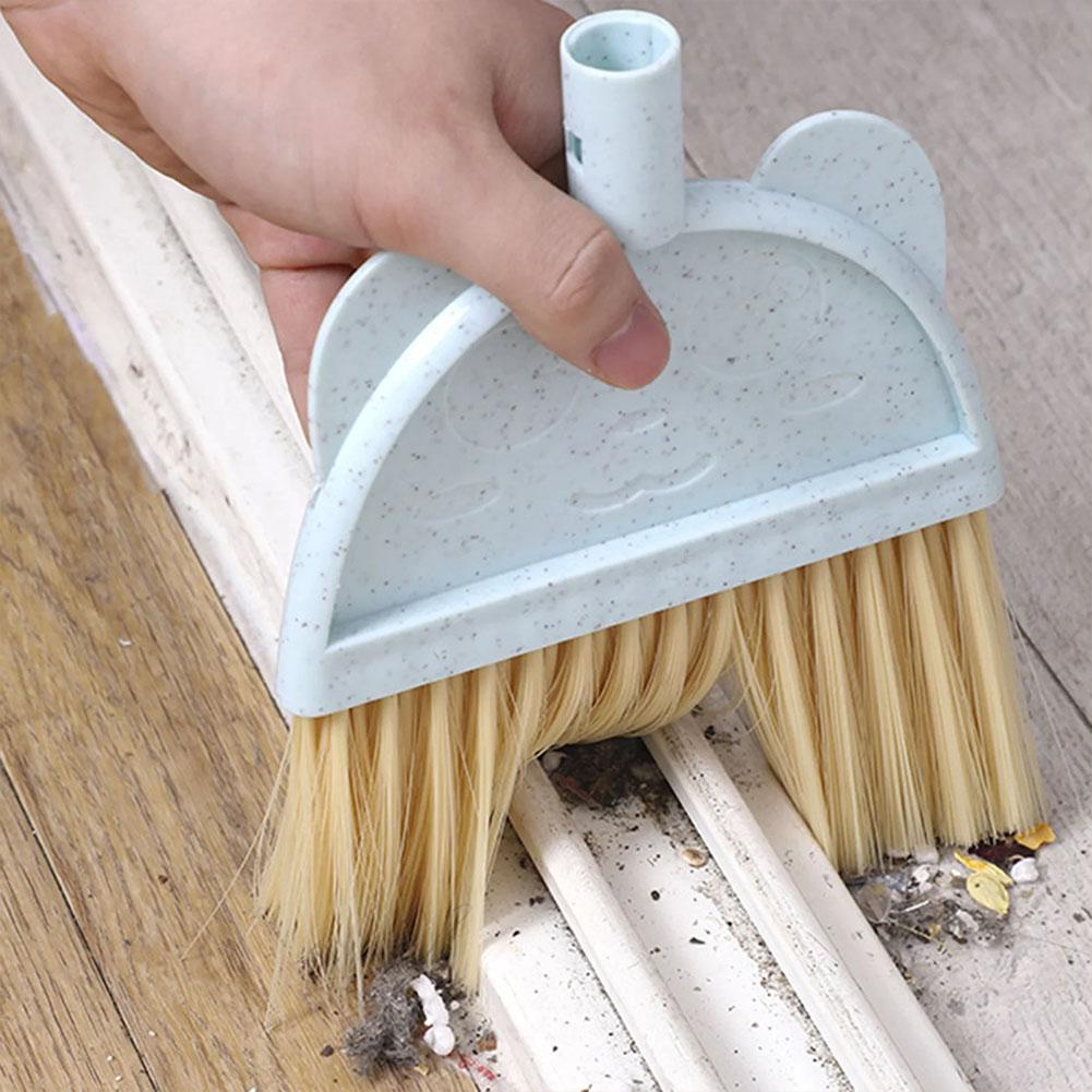 Cute Cartoon Broom And Dustpan - đánh giá và giá Kids Outdoor Broom