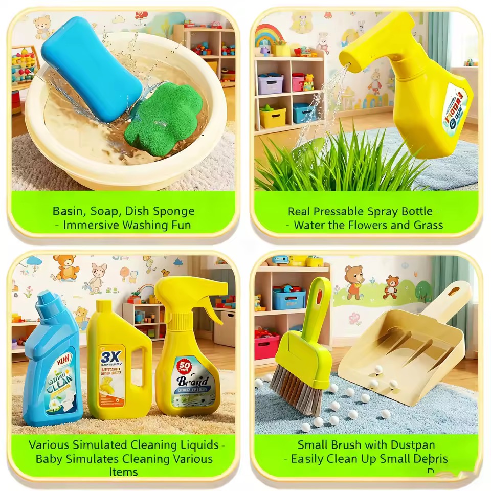 Pretend Play Toys Children Sim - đánh giá và giá Kids Outdoor Broom