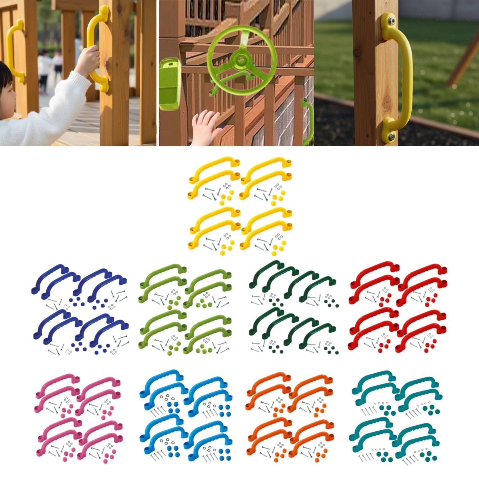 8 Pieces Climbing Handles Outd - đánh giá và giá Kids Outdoor Climbing Frame