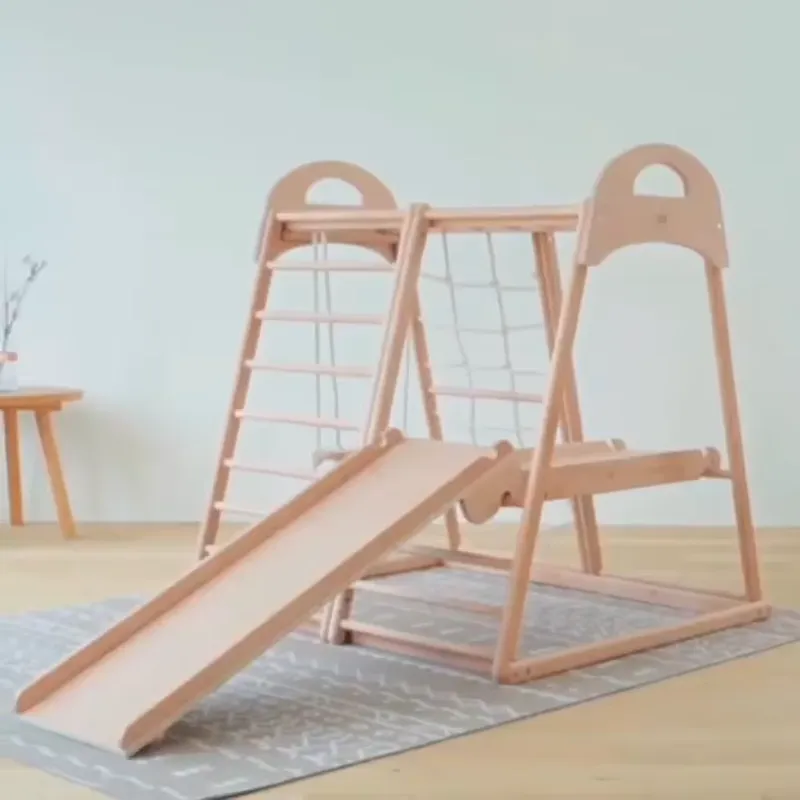 for Kids Montessori Wooden Kin - đánh giá và giá Kids Outdoor Climbing Frame